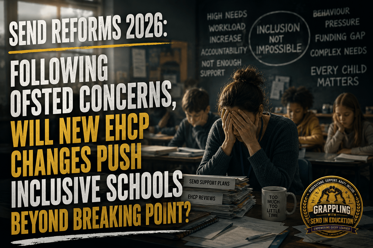 SEND Reforms 2026: Following Ofsted Concerns, Will New EHCP Changes Push Inclusive Schools Beyond Breaking Point?