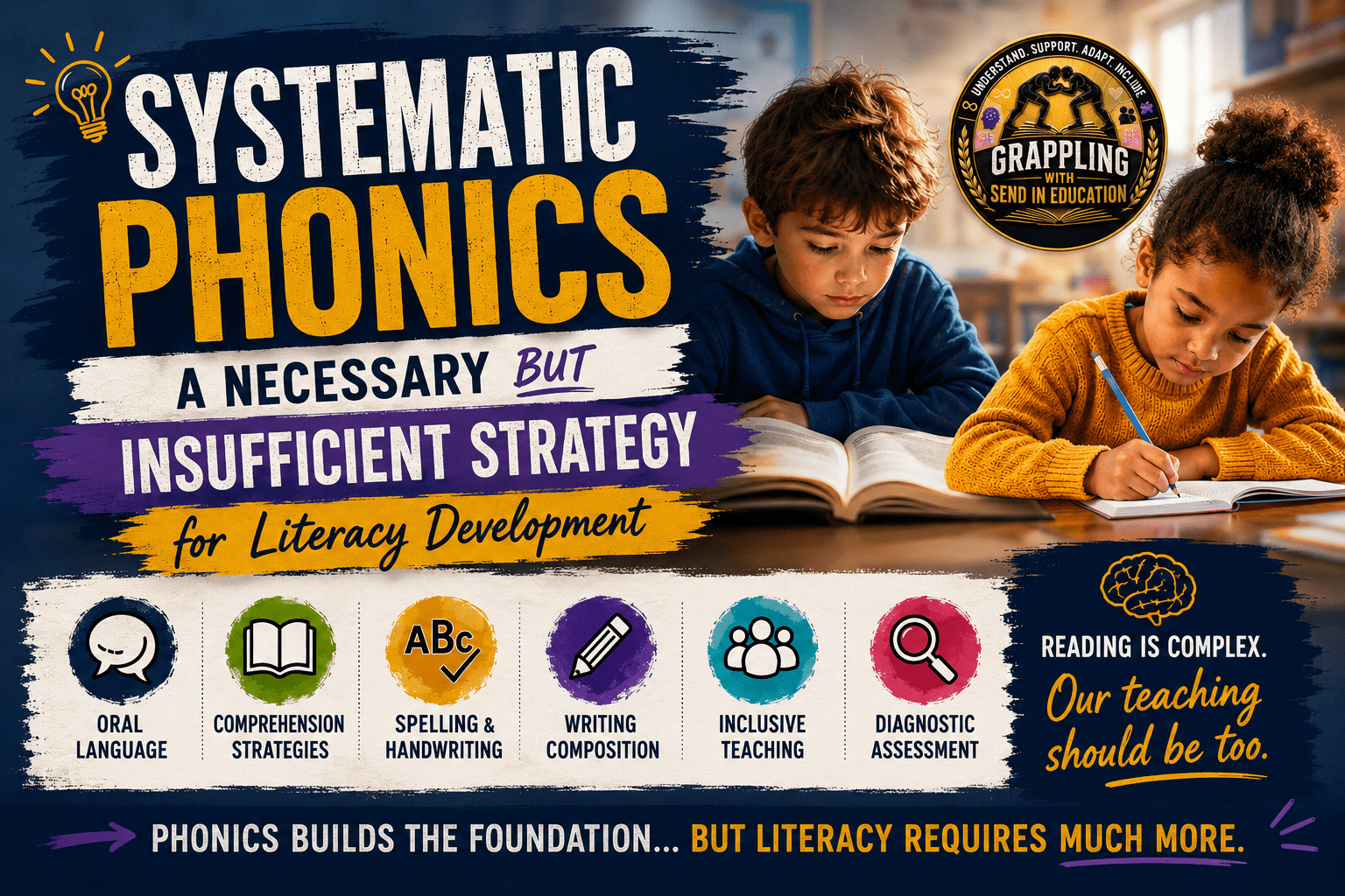 The UK Literacy Crisis Part 3: Systematic Phonics – A Necessary but Insufficient Strategy for Literacy Development