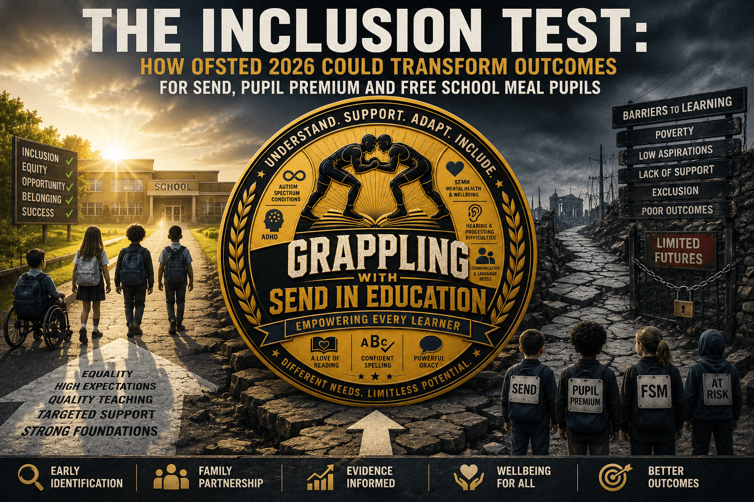 The Inclusion Test: How Ofsted 2026 Could Transform Outcomes for SEND, Pupil Premium and Free School Meal Pupils