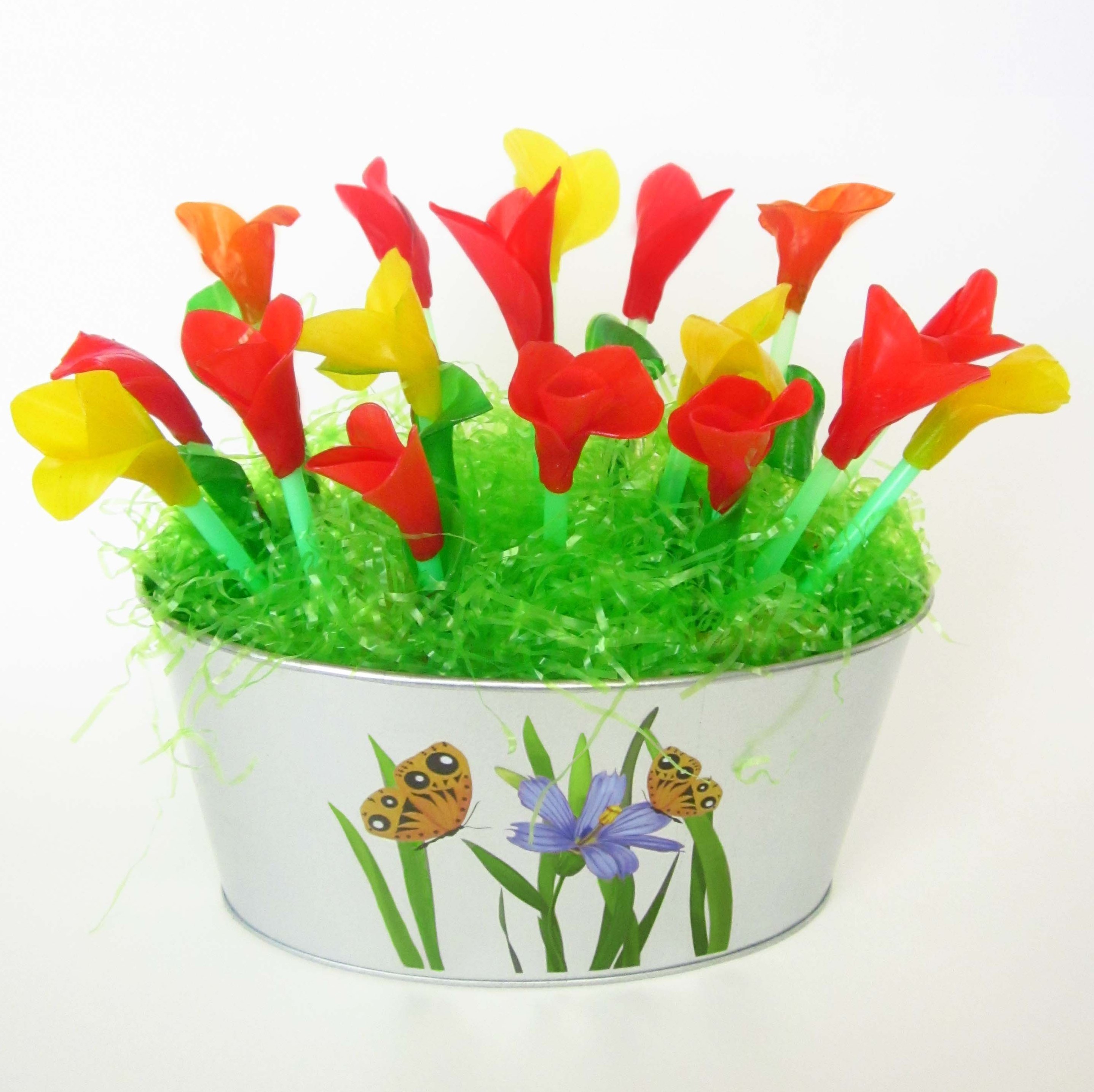 Fruit Leather Tulip Basket | Grass Potato