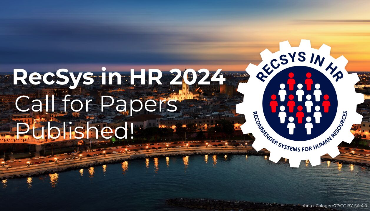 RecSys in HR 2024 CFP published