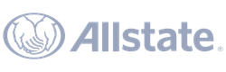 An image representing the insurance company Allstate, a major insurance company, that Graves Law has won against