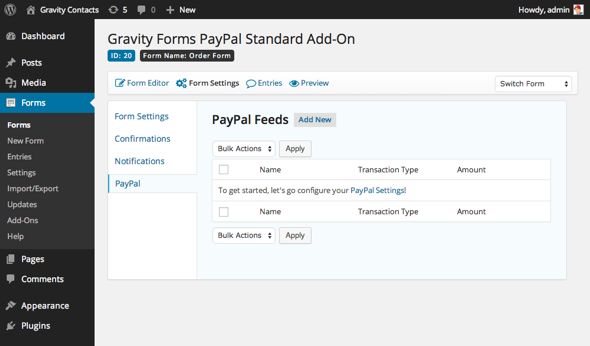 Gravity Forms Paypal Standard Add On Pluginsforwp - HD Colorful Arts for Desktop