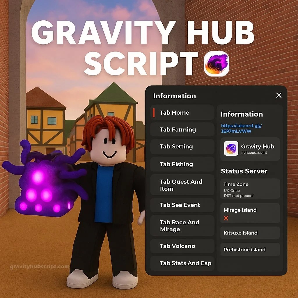 Gravity Hub Script OFFICIAL Blox Fruits Script Gravity Hub Script.webp