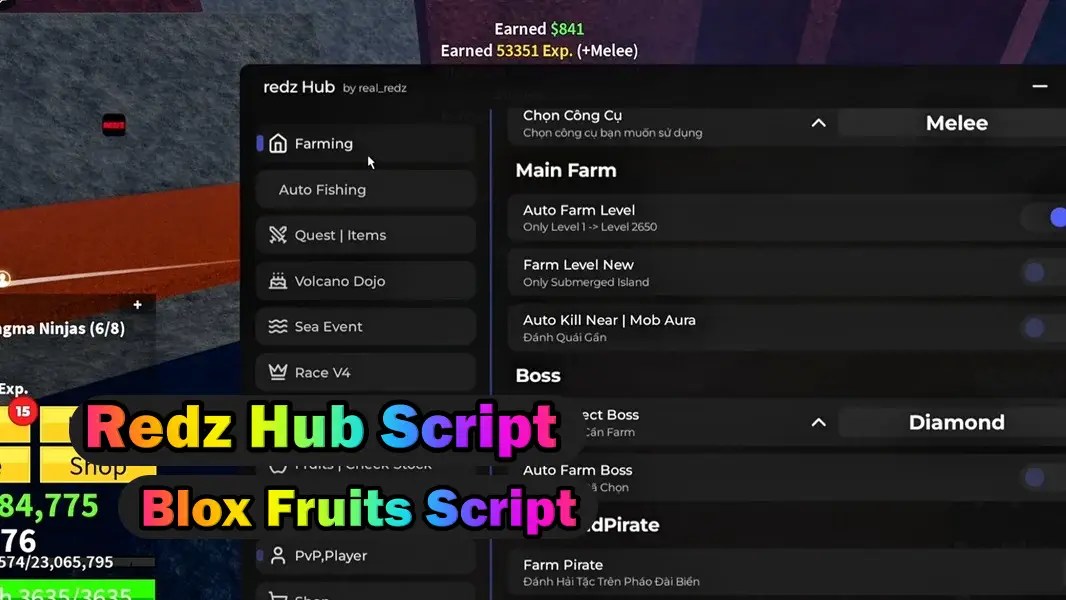 Redz Hub Script Roblox Blox Fruits Script 2026 Gravity Hub Script Redz Hub