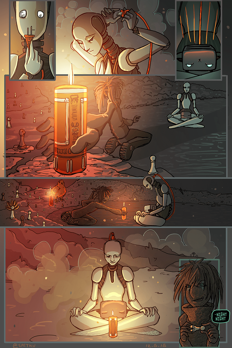 the bot becomes a monument