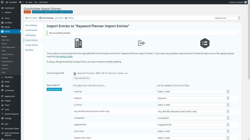 Import Entries From Excel Gravity Forms Tutorial Gravitywp - 8K City Arts for Desktop
