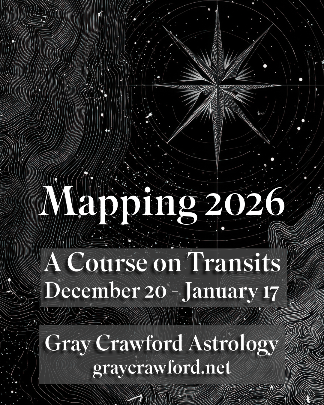 Mapping 2026 A Course On Transits Gray Crawford Mapping 2026 Flyer 