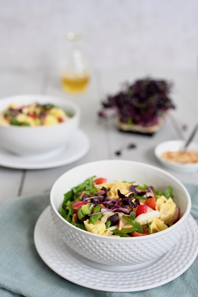 Vegetarisch Kochen: Tortellini-Salat