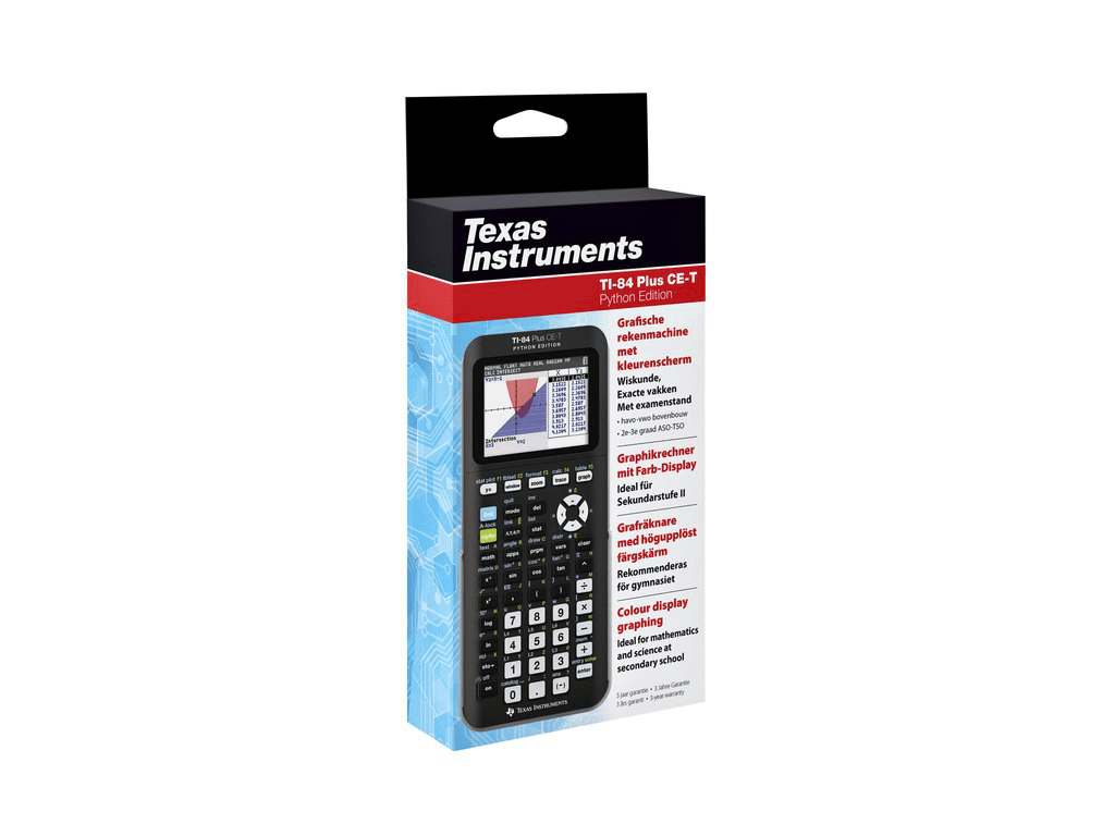 Texas Instruments | TI-84 Plus CE-T Python edition (Refurbished) - Afbeelding 4
