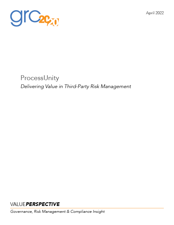 ProcessUnity: Delivering Value in Third-Party Risk Management