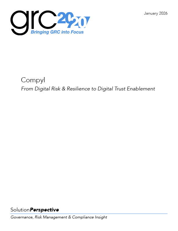 Compyl: From Digital Risk & Resilience to Digital Trust Enablement