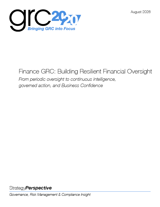Finance GRC: Building Resilient Financial Oversight