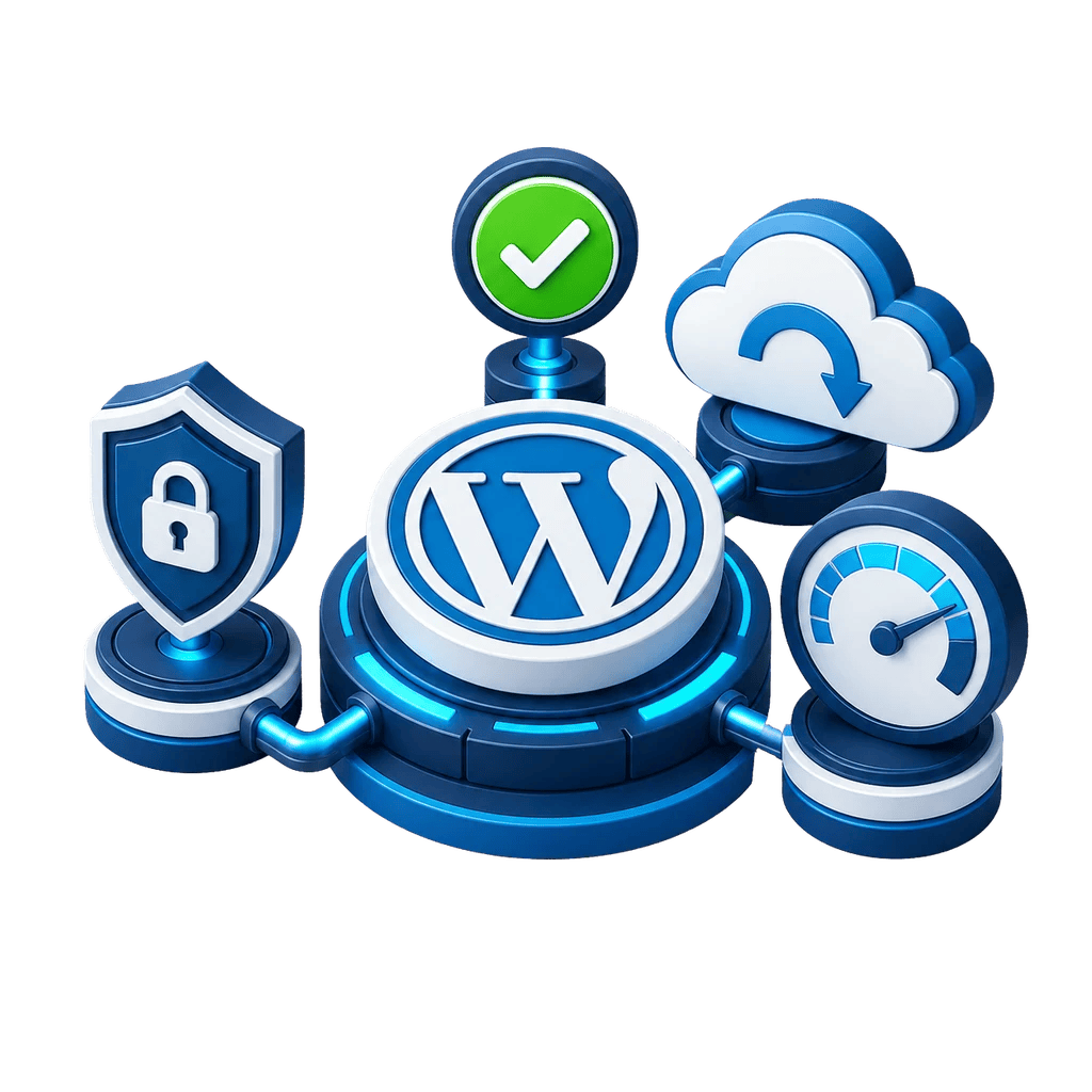 Centru de control WordPress pentru securitate, performanta, backup si monitorizare
