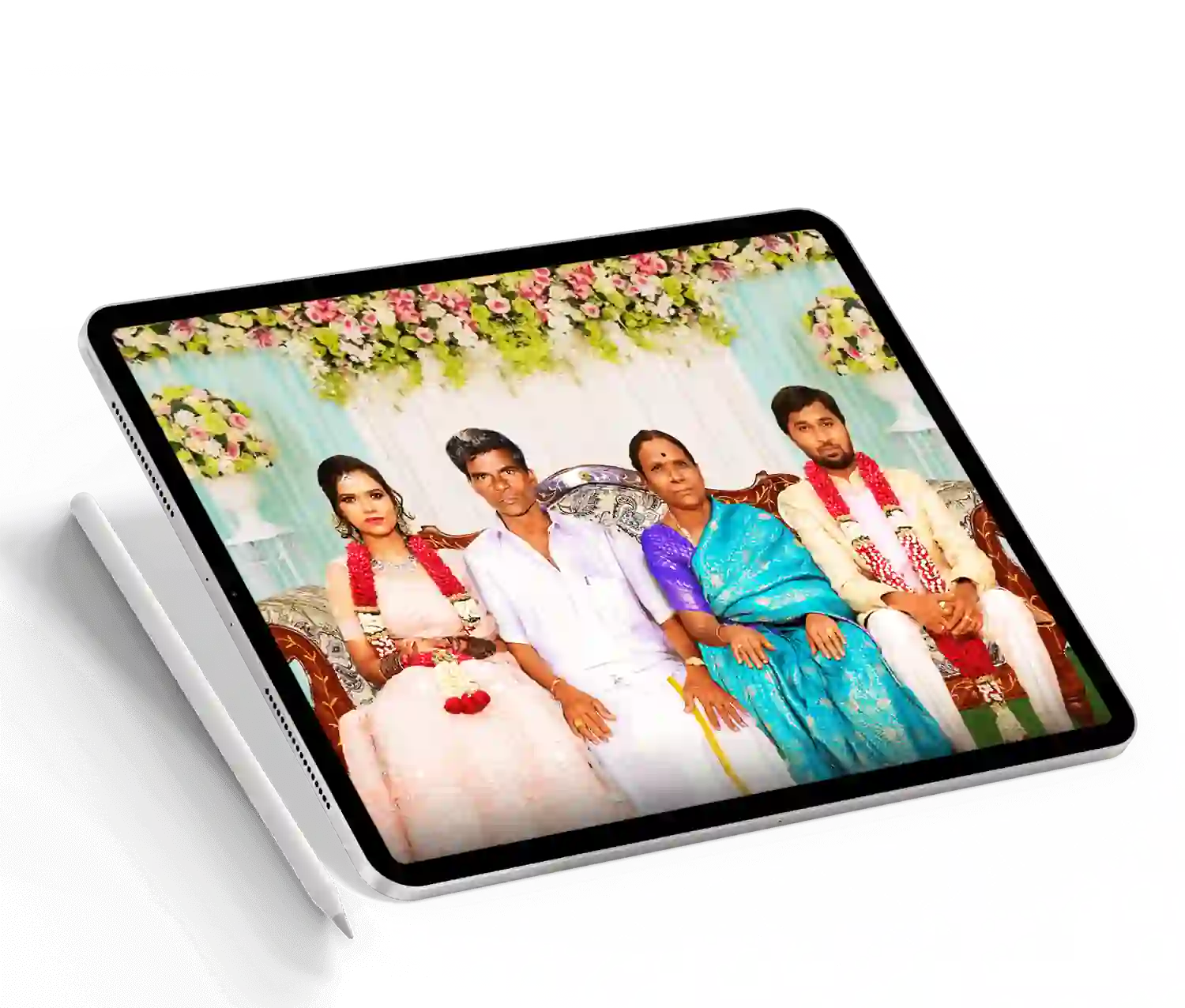 realistic merge art in ipad