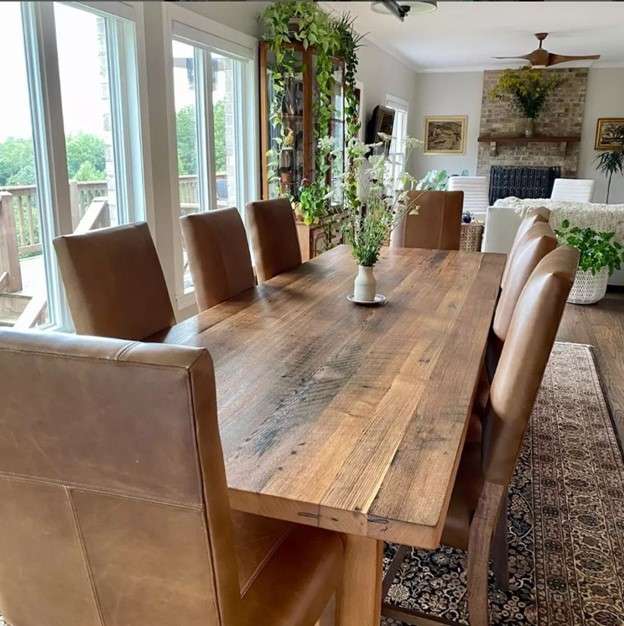Wormy Chestnut Table
