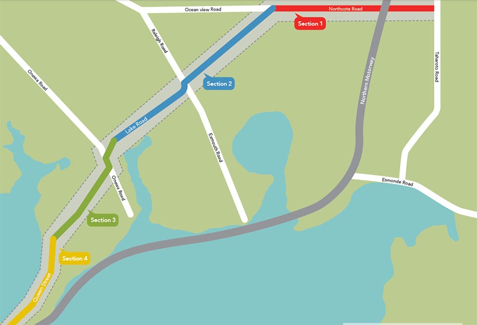 Northcote Walking and Cycling improvements Greater Auckland