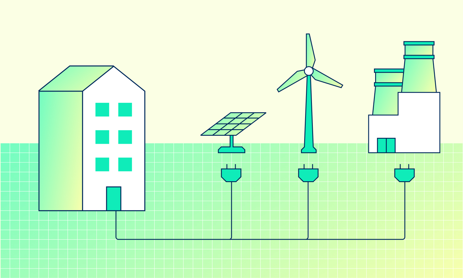 Grid Flexibility Will Be Key To Handle Increasing Complexities - Download Modern Gradient Pattern | 4K