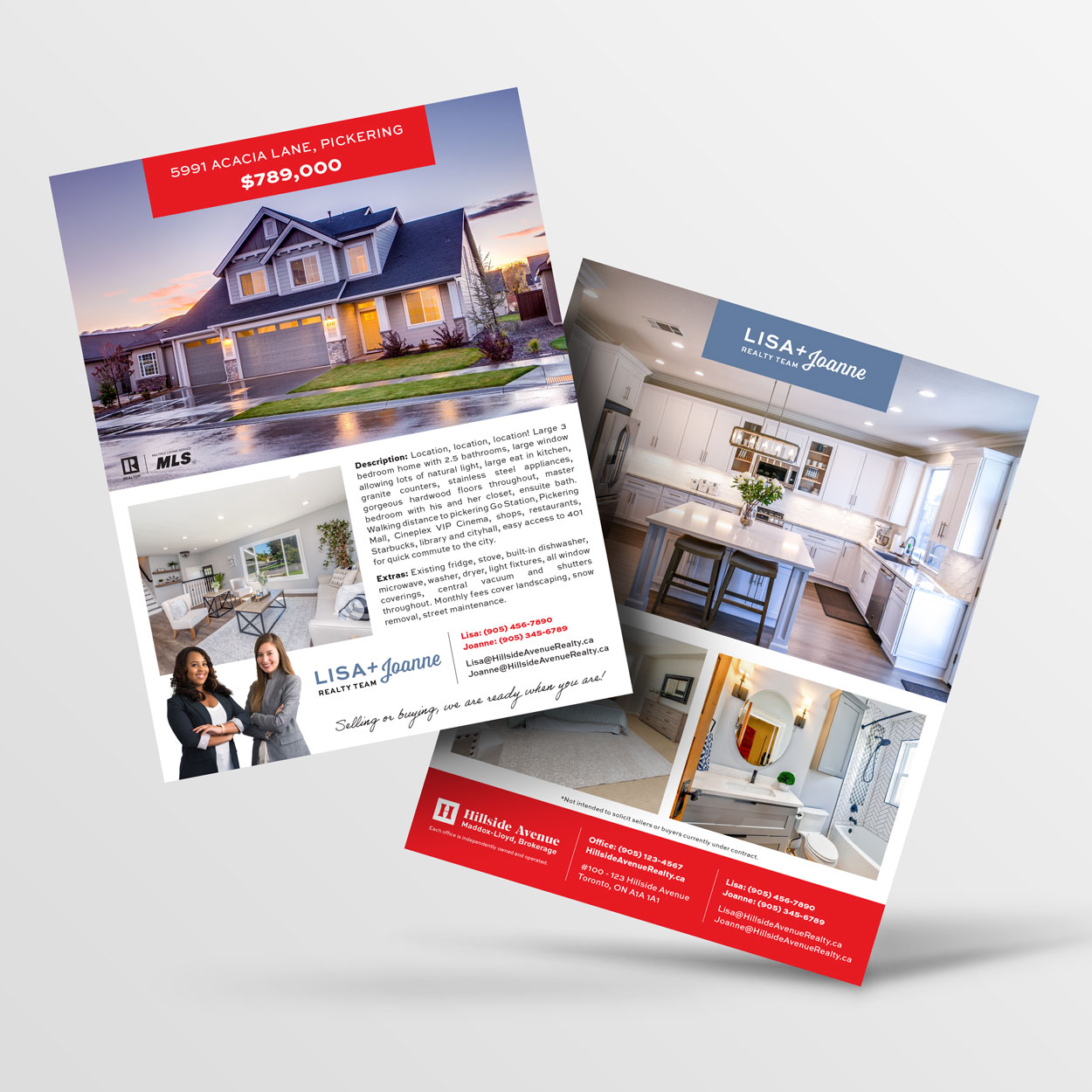 Real Estate Feature Sheet Template