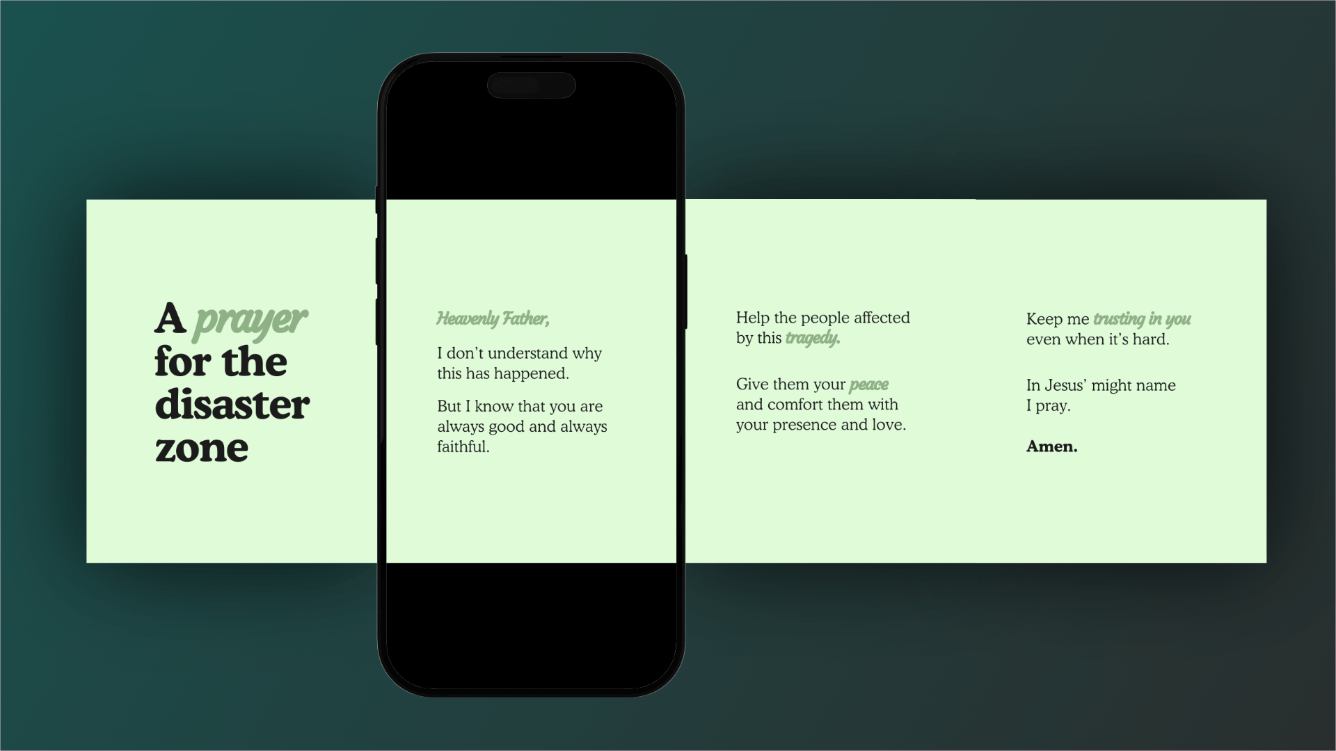 Green simple free canva template mockup