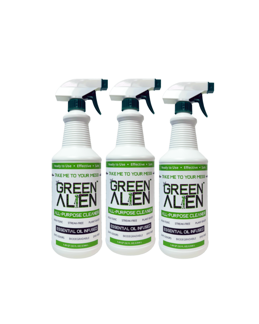 Green Alien Three Pack