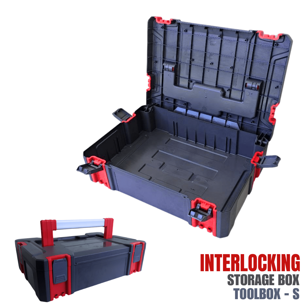 INTERLOCKING STORAGE BOX Toolbox - S
