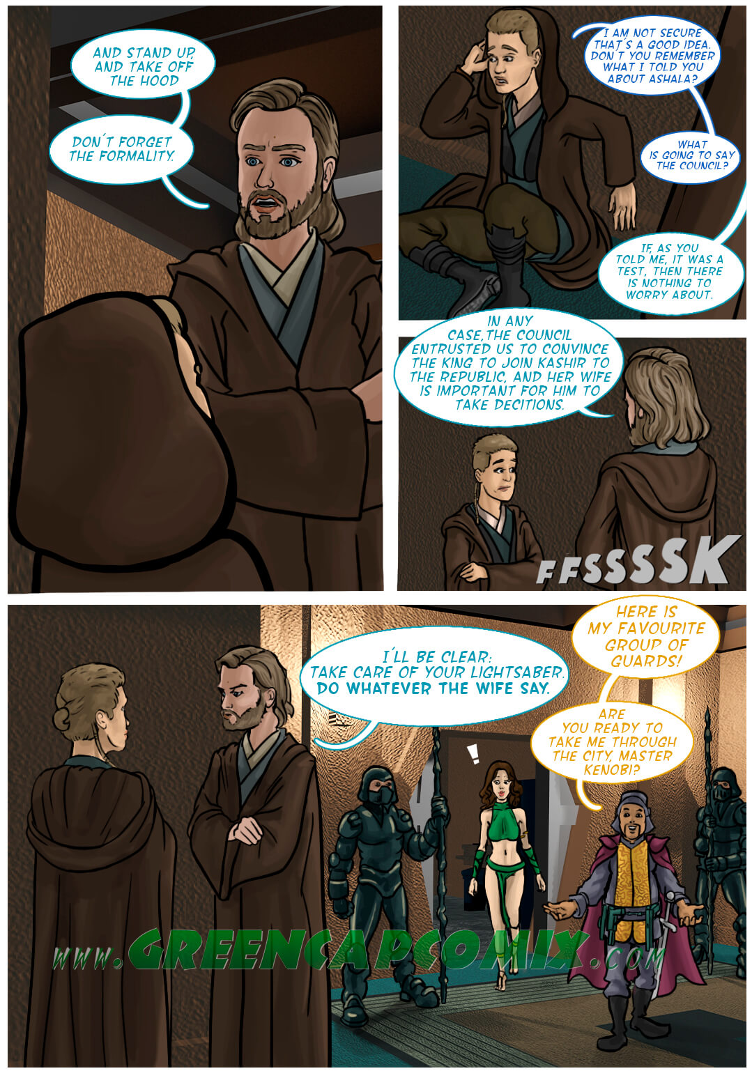 Star Wars Anakin Skywalker comics XXX 2020 - Green Cap Comix