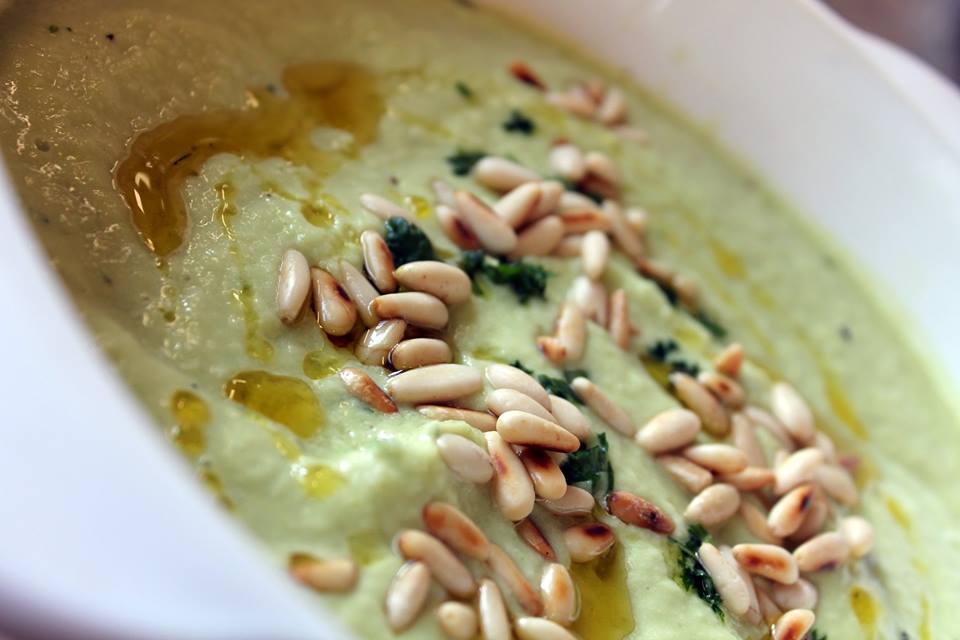 vellutata avocado e finocchio