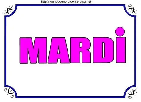 Repas de  Mardi