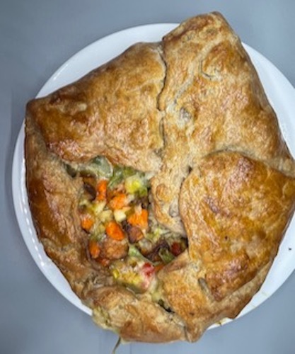 Leftover Vegetable Galette