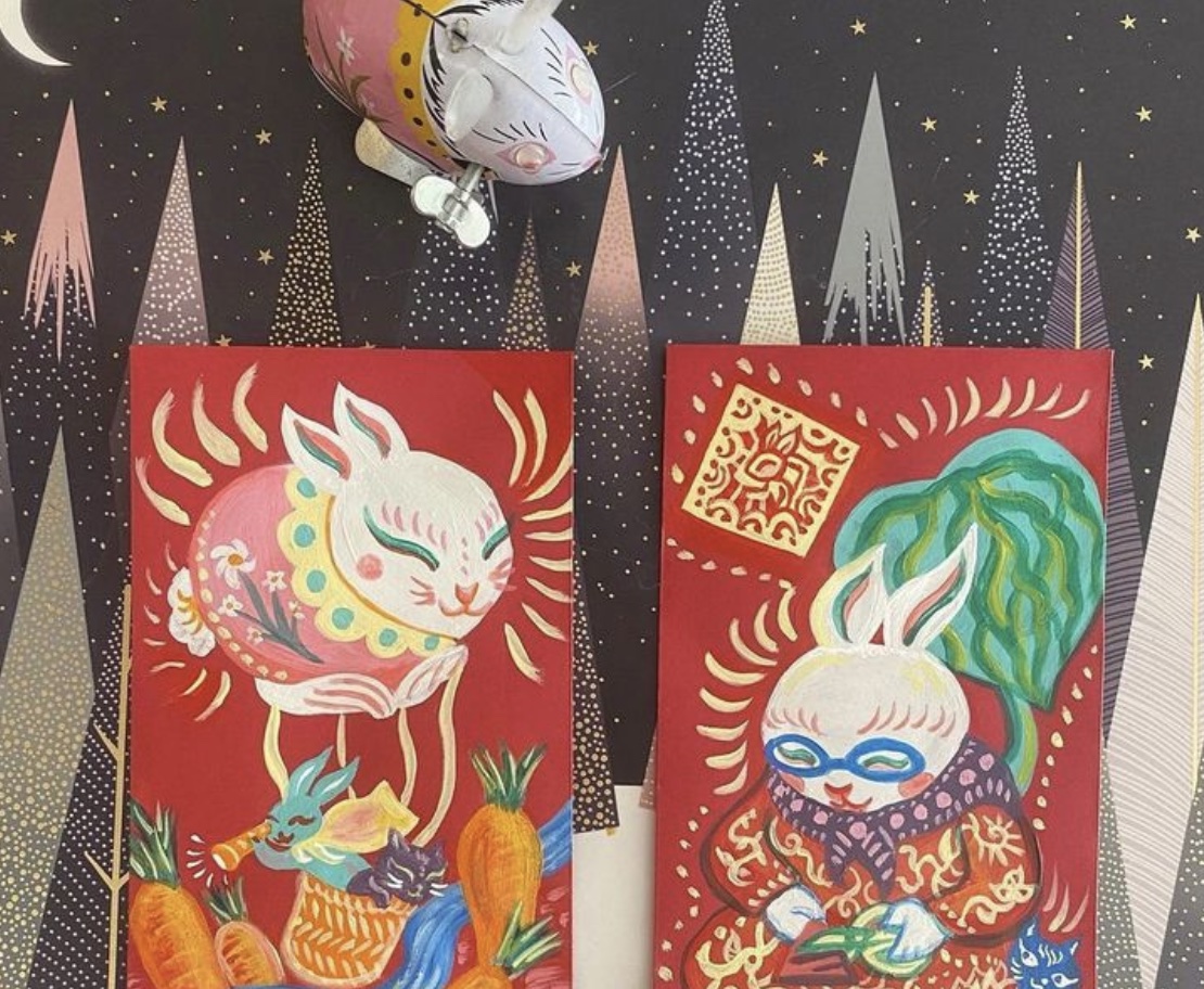 The Red Envelope Show: An Auspicious Art Exhibit by Grumpy Bert at