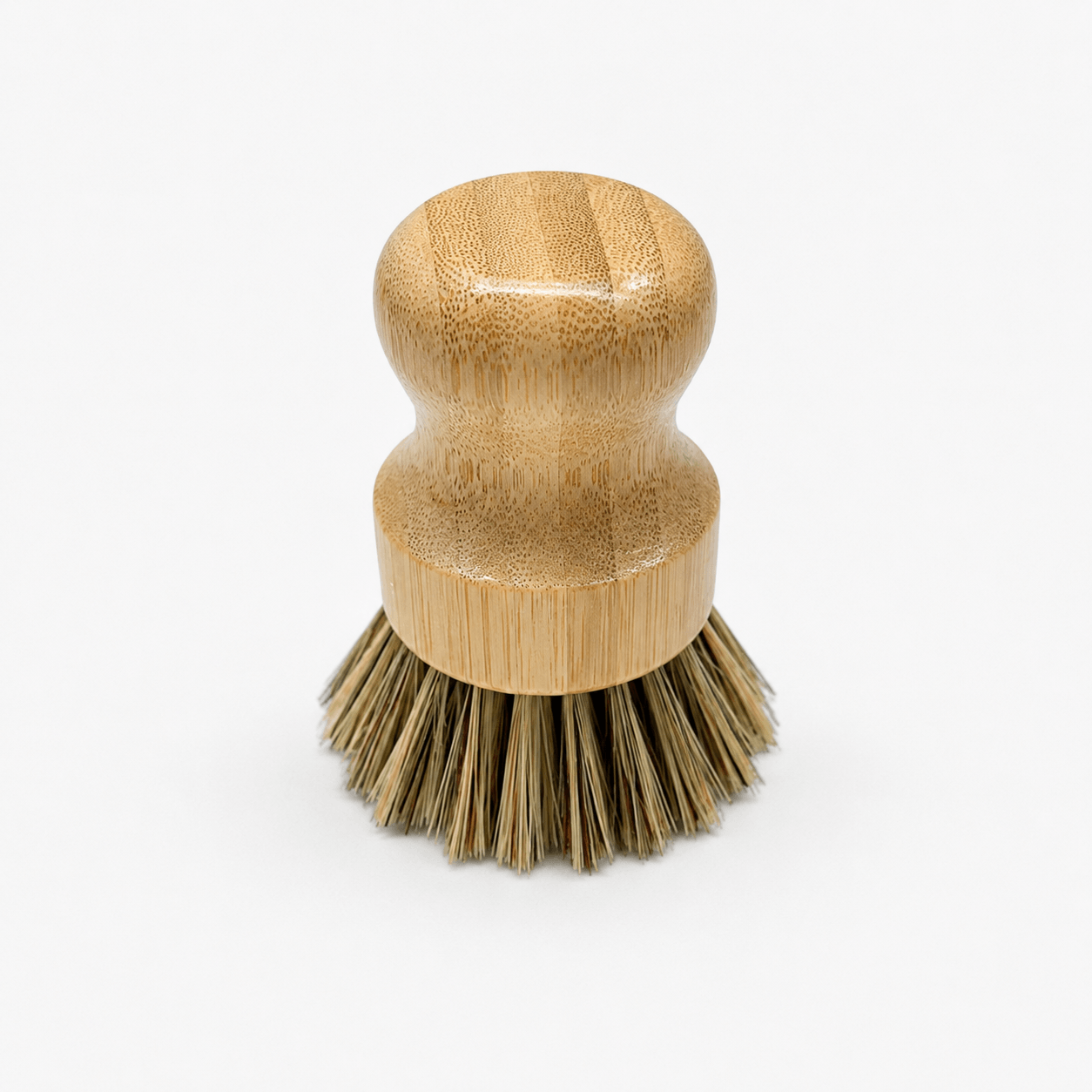 Palm Fiber Bamboo Dish Brush