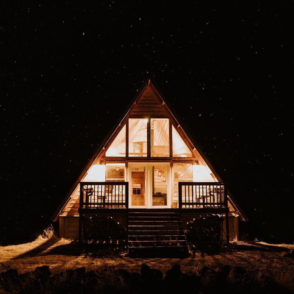 airbnb aframe flagstaff