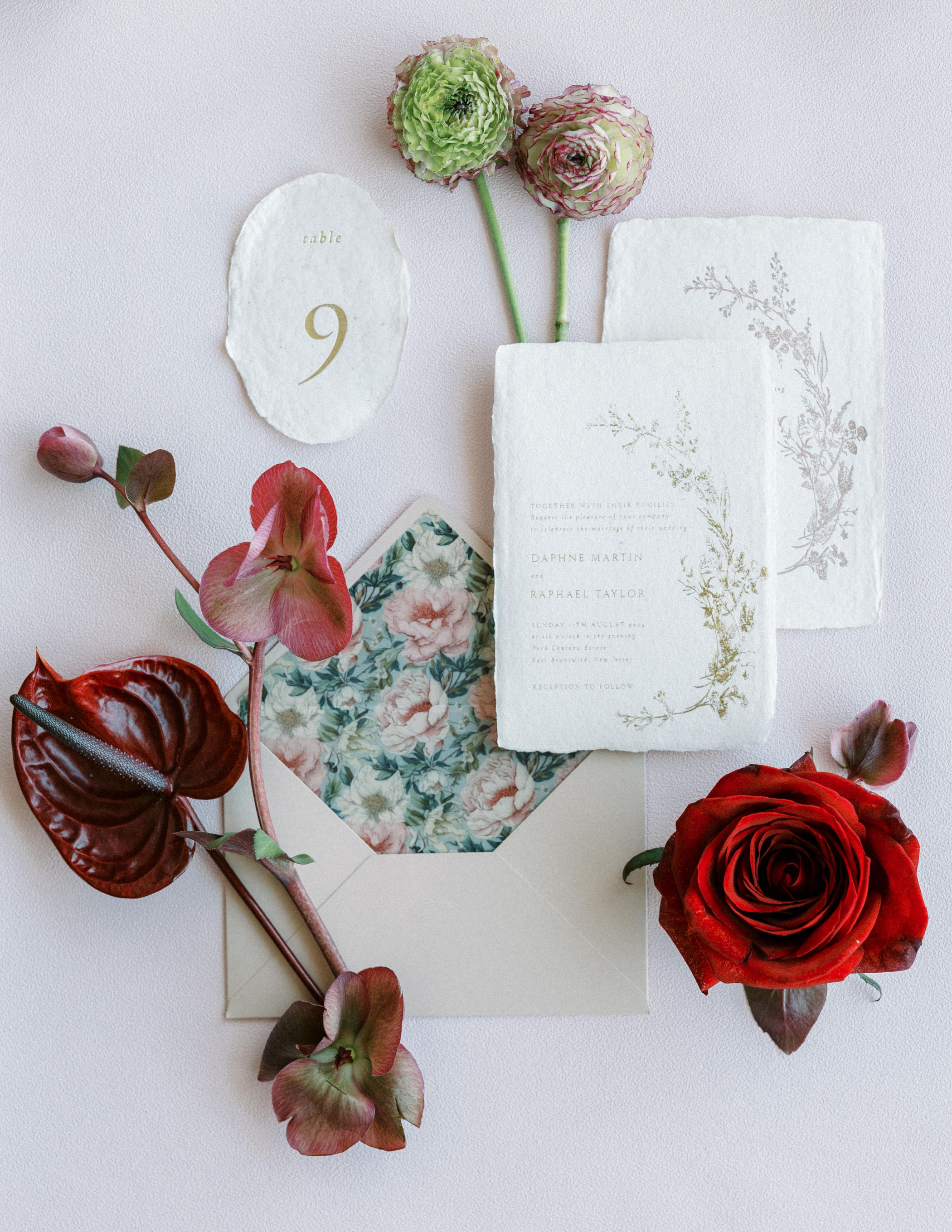 elegant wedding invitations 