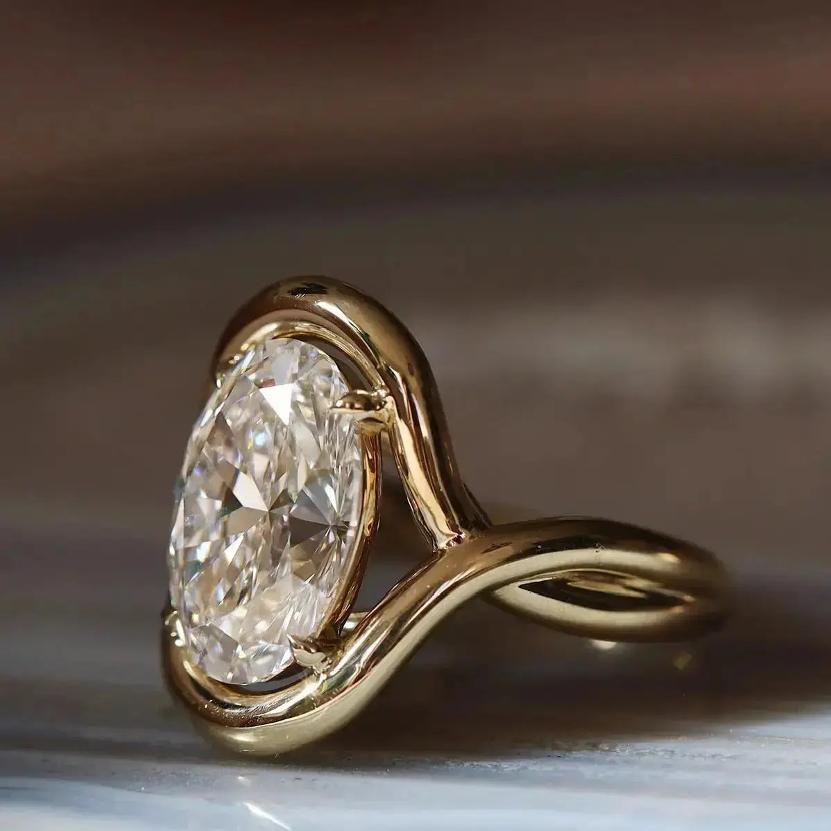 Florence engagement ring Taylor Ring Dupe