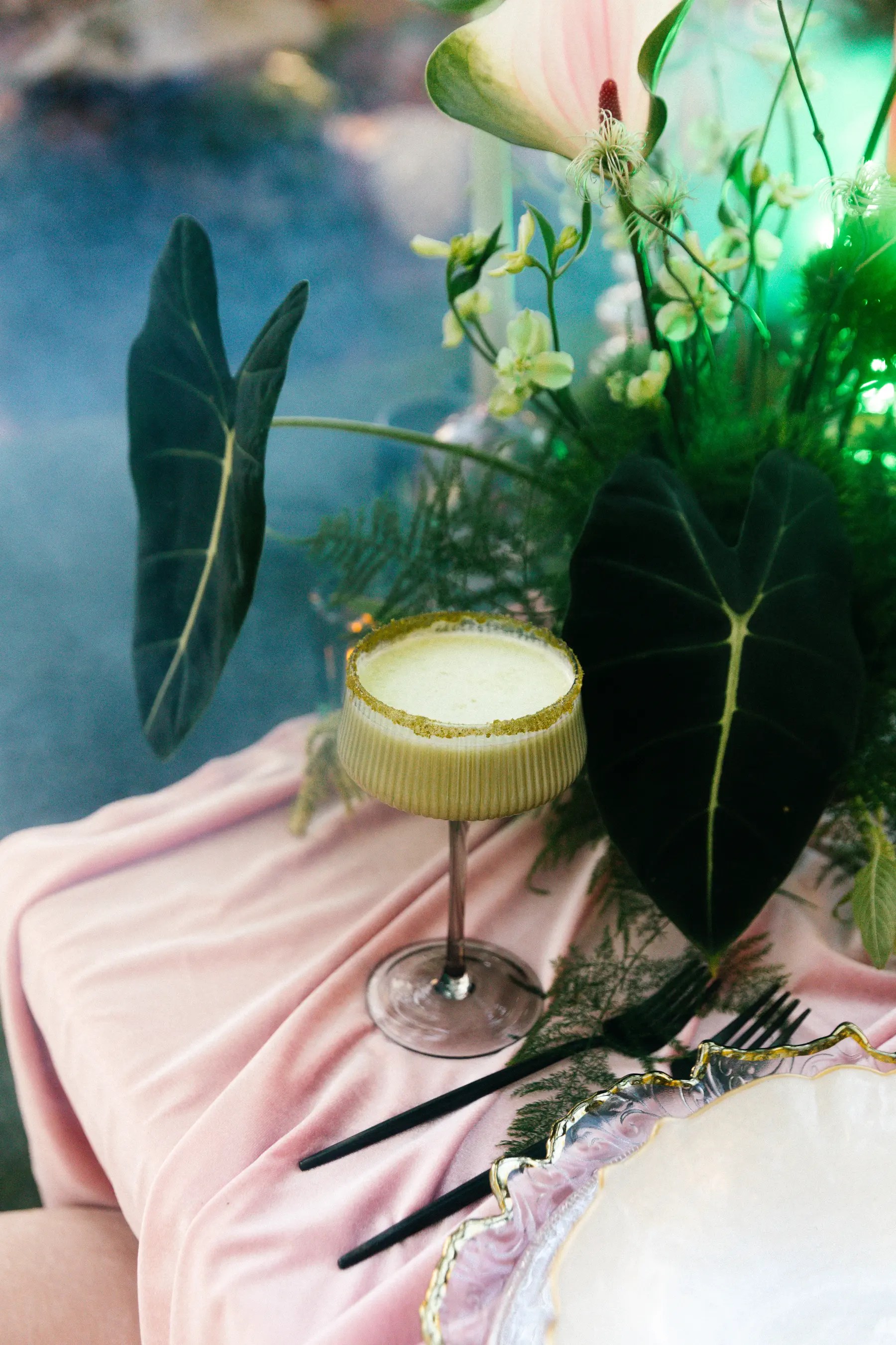 Elphaba's Green Elixir cocktail