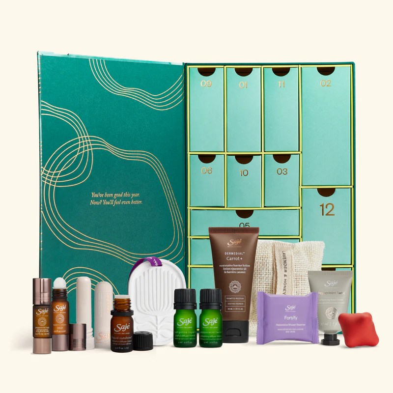 saje wellness advent calendar for adults