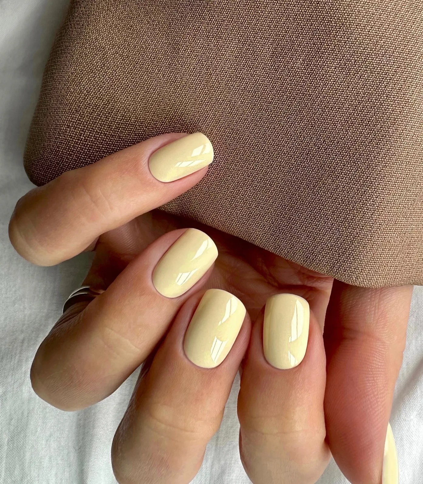 butter yellow august nails