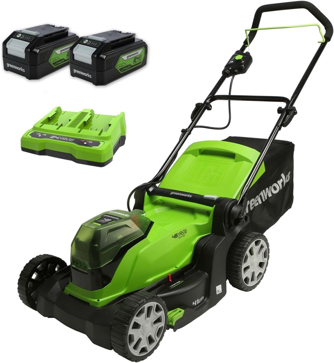 STUMDOMA VEJAPJOVĖ 41cm 48V(2X24V) g24x2lm41k4x (su 2X4Ah