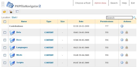 Open Source Web Based PHP File Manager Application | Greepit