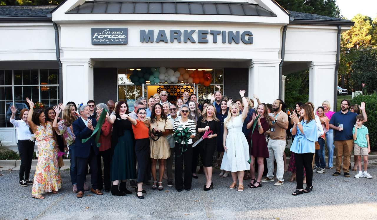 Greer Force Marketing and Silver Lining Promos Celebrates their ribbon cuttings