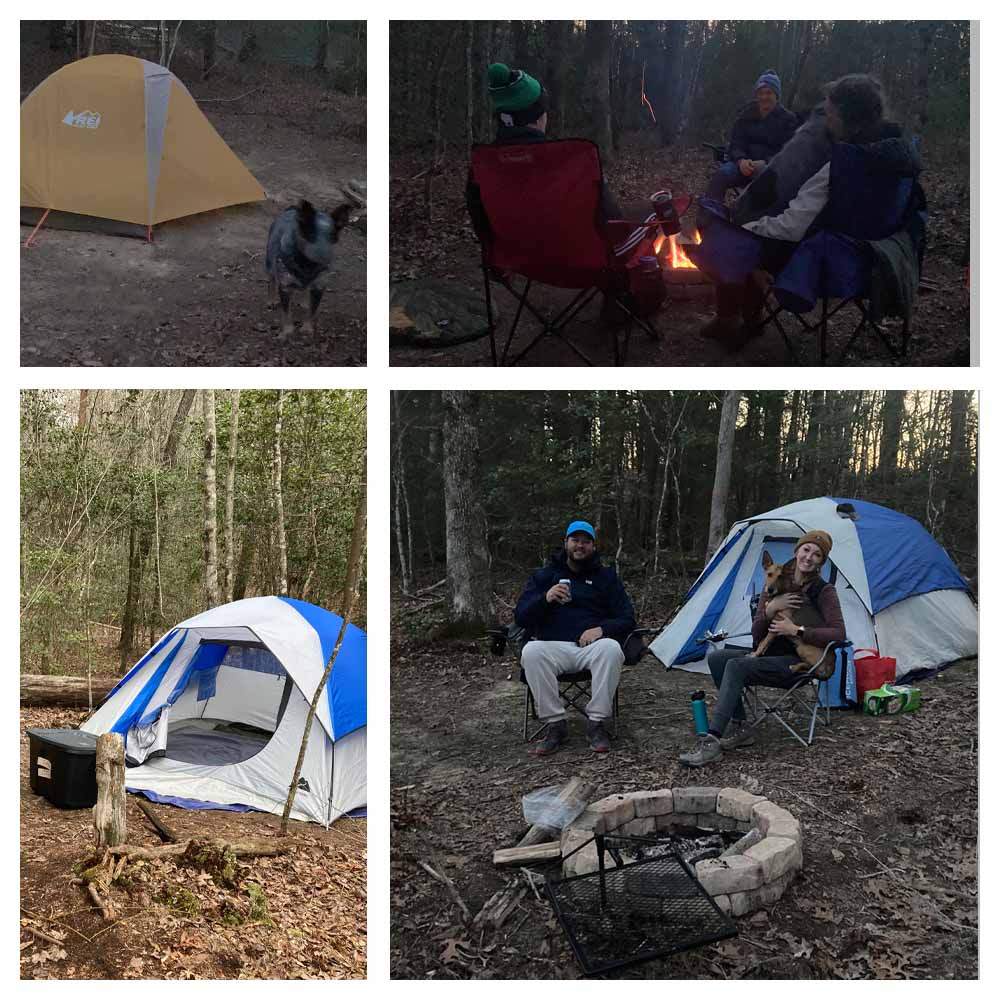 4 Types of Tent sites