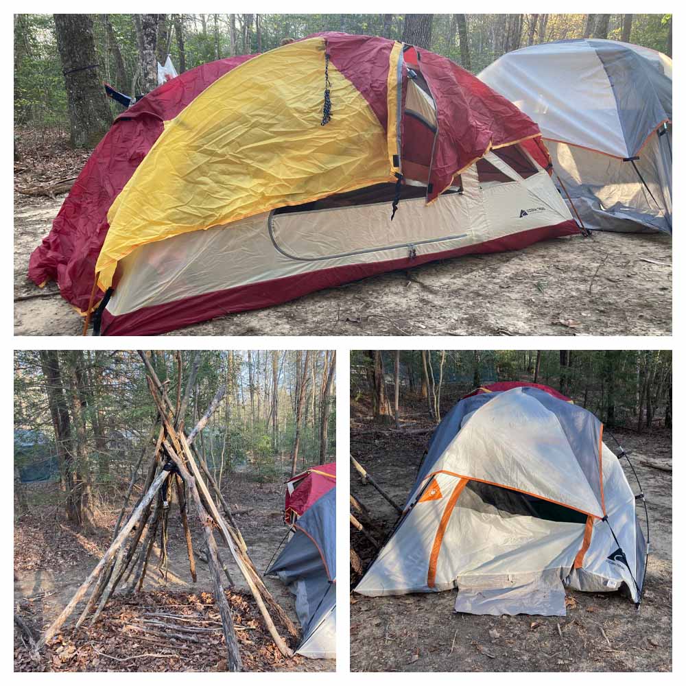 Group Tent sites