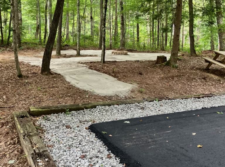 Greeter Falls Campground