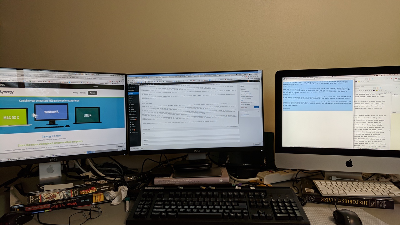 How to share keyboard and mouse between two computers? Greg Laden's Blog