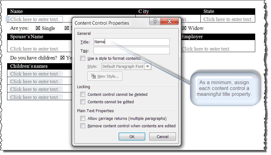 08/06/2021 · the other way to tick a box in word document is to change bullet points into a checkbox. Create a Form Using Word Content Controls