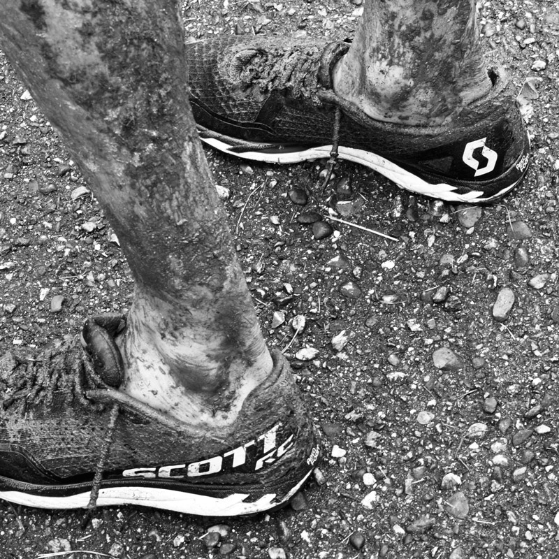 Chaussures crottées