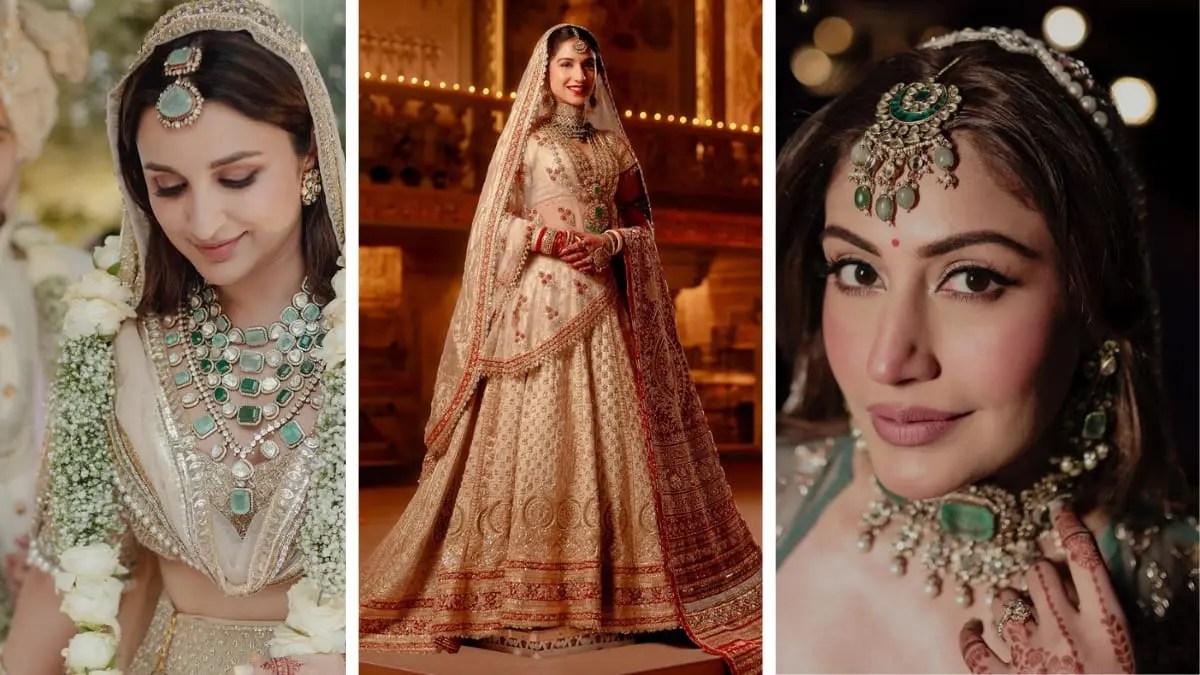 इन बॉलीवुड सेलेब्रिटीज के वेडिंग लुक्स से लें, ट्रेंडी ब्राइडल हेयर एंड मेकअप आइडियाज: Celebrity Bridal Hair And Makeup Ideas