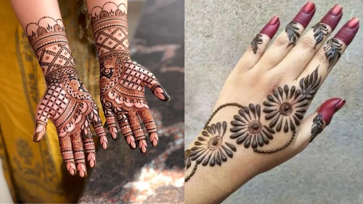हाथों पर लगाएं ड्यूल शेड मेहंदी डिज़ाइन, हर किसी की टिकी रहेगी नजर: Dual Pattern Mehndi Designs