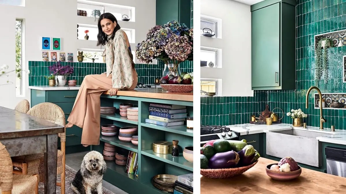 Poorna Jagannathan LA Home